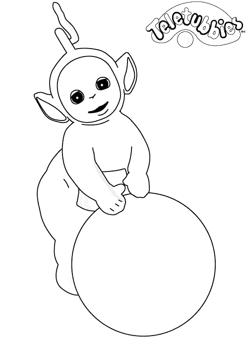 Coloriage imprimable Télétubbies #49688 de la collection Dessins animés et séries animées à colorier aux crayons