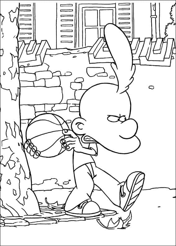 Coloriage gratuit Titeuf #181877 de la collection Dessins animés et séries animées à imprimer