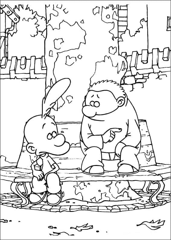 Dessin Titeuf #181882 à colorier de la série Dessins animés et séries animées, gratuit à télécharger et imprimer