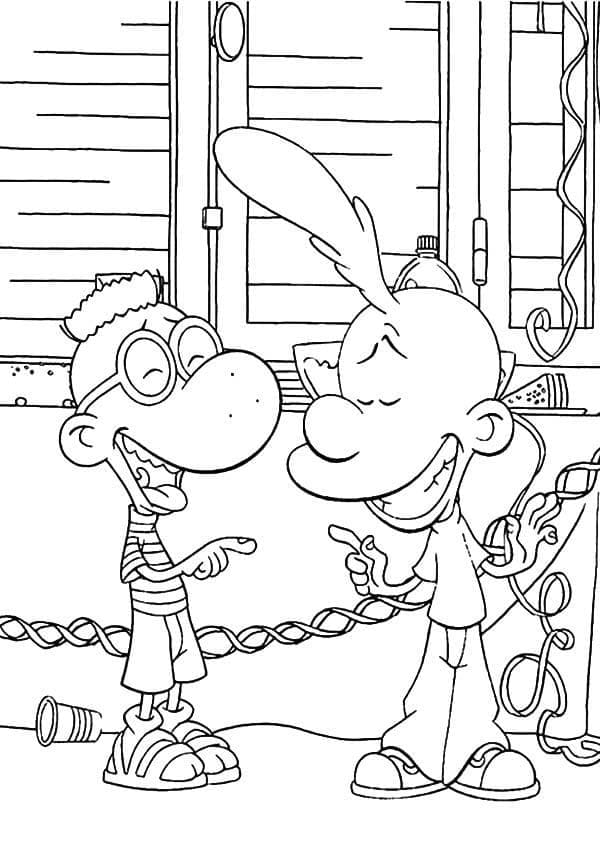 Coloriage gratuit Titeuf #181883 de la collection Dessins animés et séries animées à imprimer