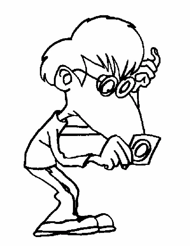 Coloriage gratuit Titeuf #33767 de la collection Dessins animés et séries animées à imprimer