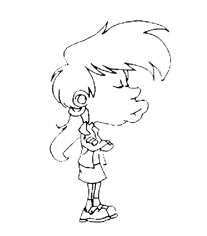 Coloriage gratuit Titeuf #33888 de la collection Dessins animés et séries animées à imprimer