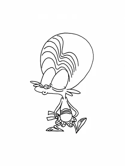 Coloriage gratuit pour enfants et adultes Zinzins de l'espace #34530, collection Dessins animés et séries animées