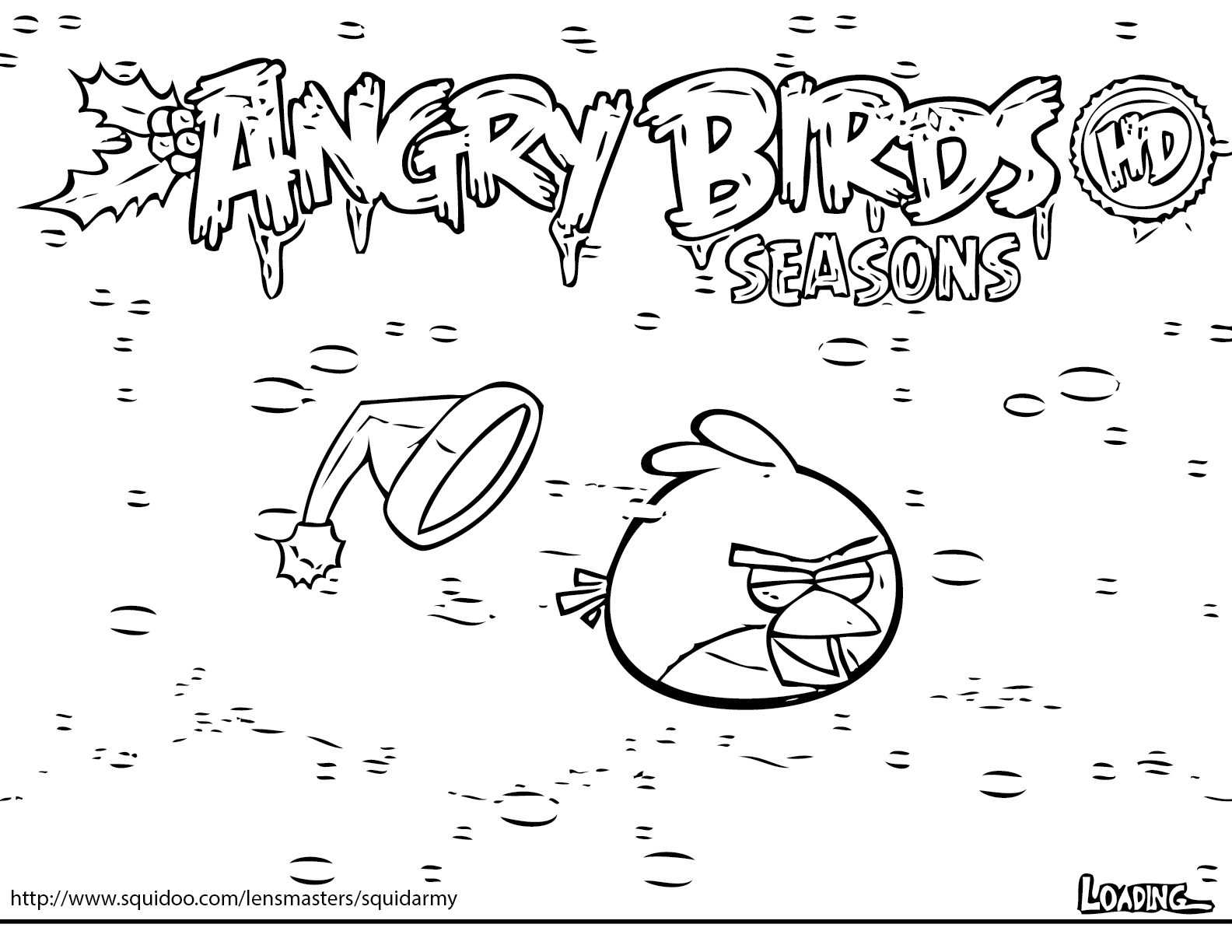 Dessin à colorier: Angry Birds (Dessins Animés) #25139 - Coloriages à Imprimer Gratuits