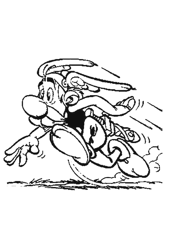 Dessin à colorier: Asterix et Obelix (Dessins Animés) #24404 - Coloriages à Imprimer Gratuits