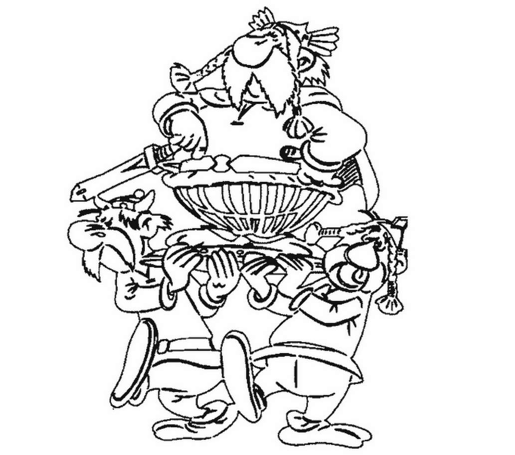 Coloriage Asterix et Obelix #24477 (Dessins Animés) – Dessin à colorier