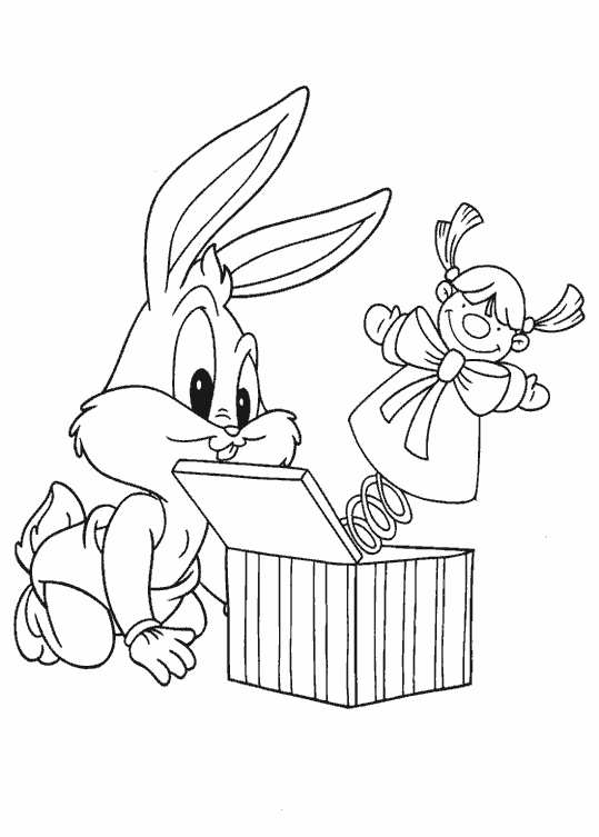 Dessin à colorier: Baby Looney Tunes (Dessins Animés) #26524 - Coloriages à Imprimer Gratuits
