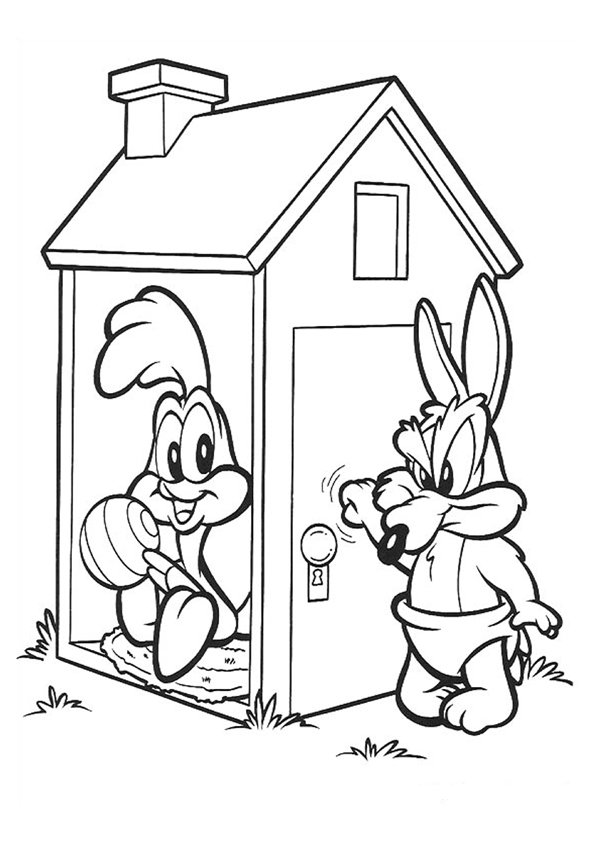 Dessin à colorier: Baby Looney Tunes (Dessins Animés) #26539 - Coloriages à Imprimer Gratuits