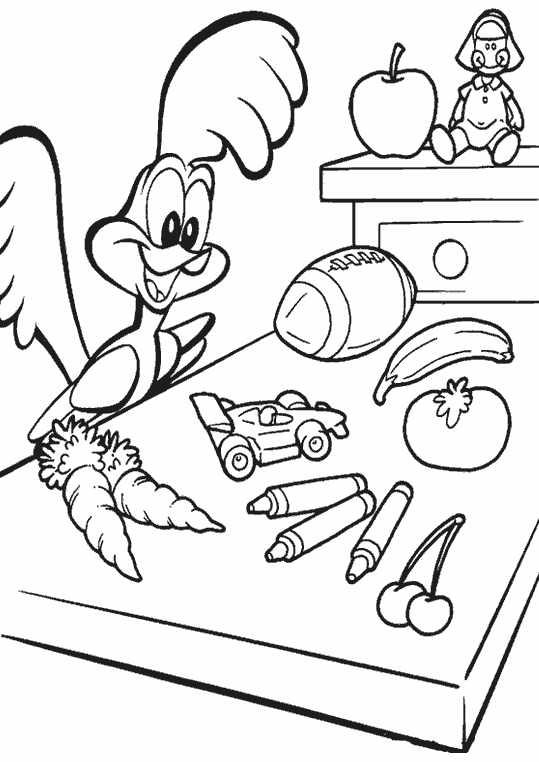 Dessin à colorier: Baby Looney Tunes (Dessins Animés) #26583 - Coloriages à Imprimer Gratuits