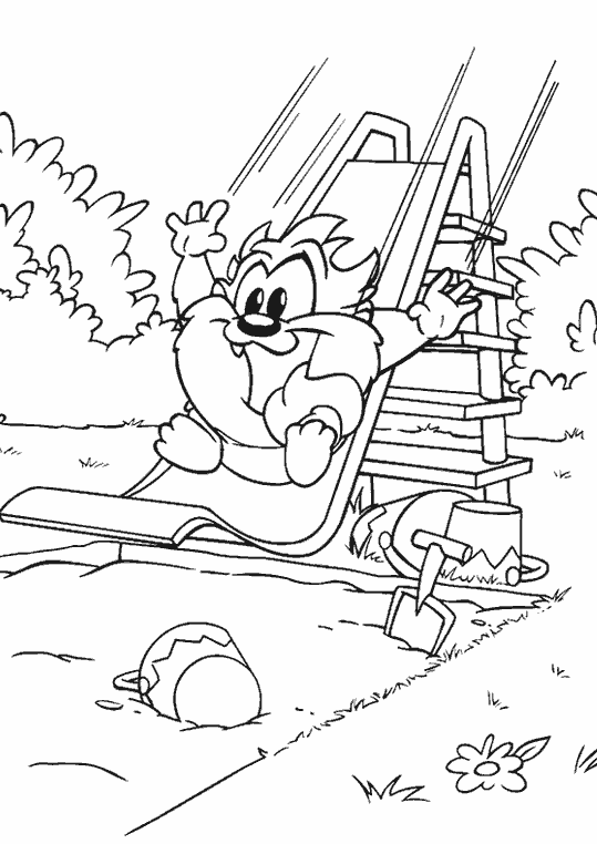 Dessin à colorier: Baby Looney Tunes (Dessins Animés) #26607 - Coloriages à Imprimer Gratuits