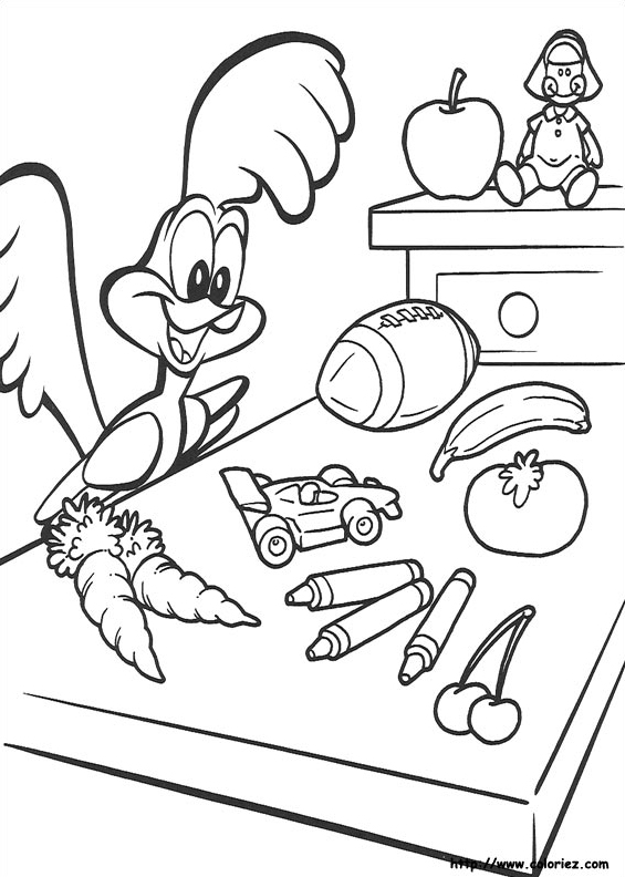 Dessin à colorier: Baby Looney Tunes (Dessins Animés) #26645 - Coloriages à Imprimer Gratuits