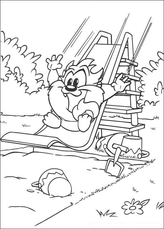 Dessin à colorier: Baby Looney Tunes (Dessins Animés) #26676 - Coloriages à Imprimer Gratuits
