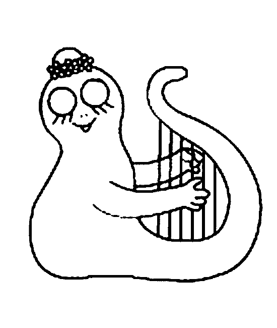 Dessin à colorier: Barbapapa (Dessins Animés) #36433 - Coloriages à Imprimer Gratuits