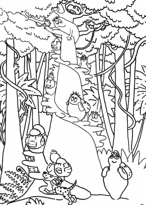 Dessin à colorier: Barbapapa (Dessins Animés) #36575 - Coloriages à Imprimer Gratuits