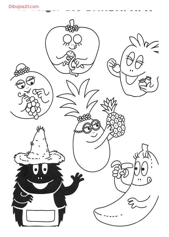 Dessin à colorier: Barbapapa (Dessins Animés) #36599 - Coloriages à Imprimer Gratuits