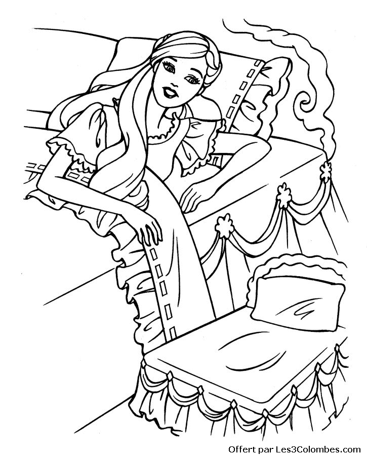 Dessin à colorier: Barbie (Dessins Animés) #27519 - Coloriages à Imprimer Gratuits