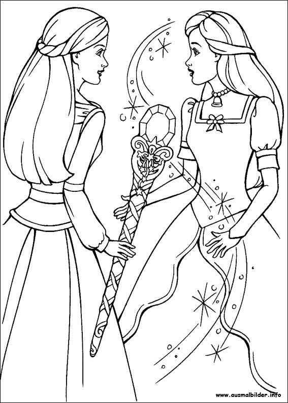 Dessin à colorier: Barbie (Dessins Animés) #27559 - Coloriages à Imprimer Gratuits