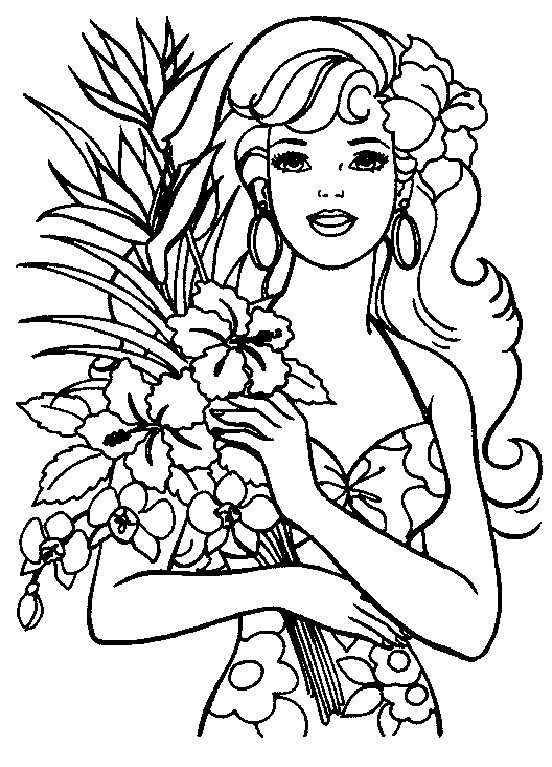 Dessin à colorier: Barbie (Dessins Animés) #27591 - Coloriages à Imprimer Gratuits