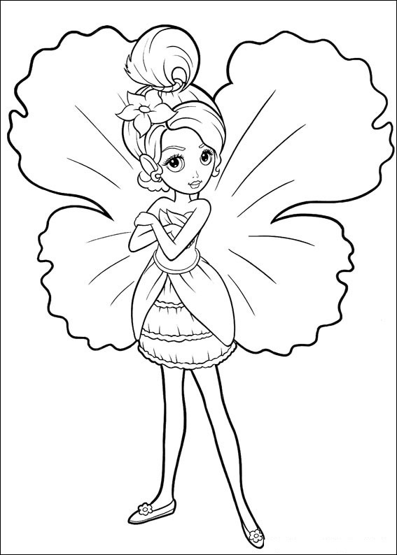 Dessin à colorier: Barbie (Dessins Animés) #27592 - Coloriages à Imprimer Gratuits