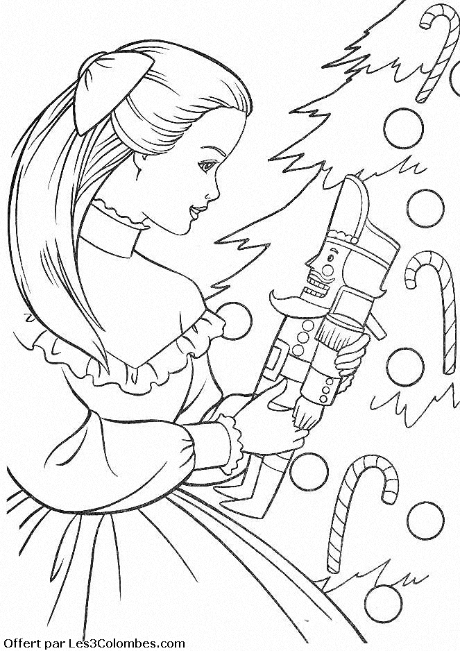 Dessin à colorier: Barbie (Dessins Animés) #27631 - Coloriages à Imprimer Gratuits