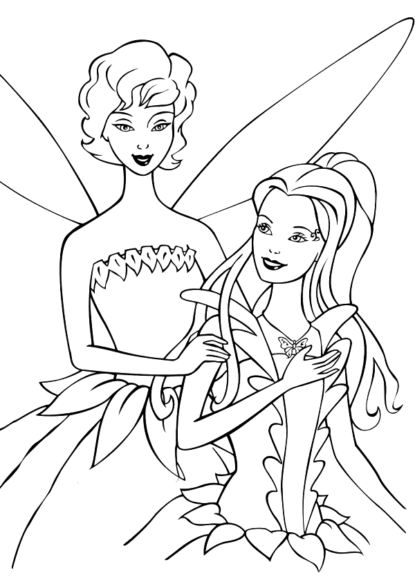 Dessin à colorier: Barbie (Dessins Animés) #27650 - Coloriages à Imprimer Gratuits