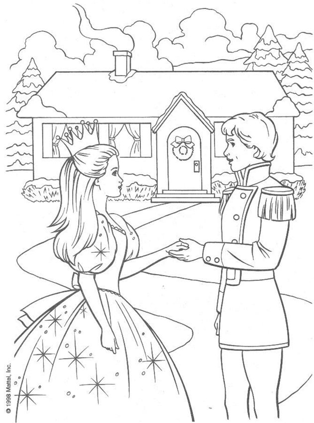 Dessin à colorier: Barbie (Dessins Animés) #27671 - Coloriages à Imprimer Gratuits