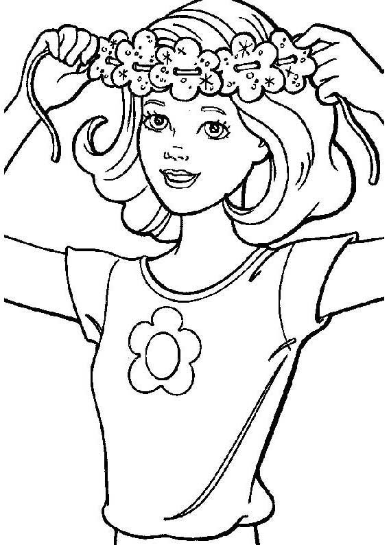 Dessin à colorier: Barbie (Dessins Animés) #27687 - Coloriages à Imprimer Gratuits