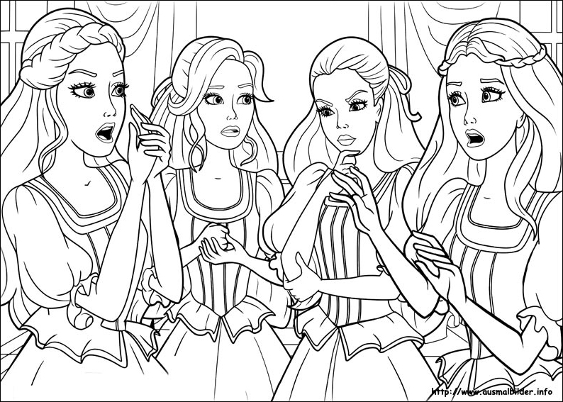 Dessin à colorier: Barbie (Dessins Animés) #27737 - Coloriages à Imprimer Gratuits