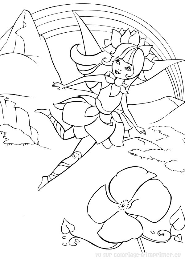 Dessin à colorier: Barbie (Dessins Animés) #27739 - Coloriages à Imprimer Gratuits