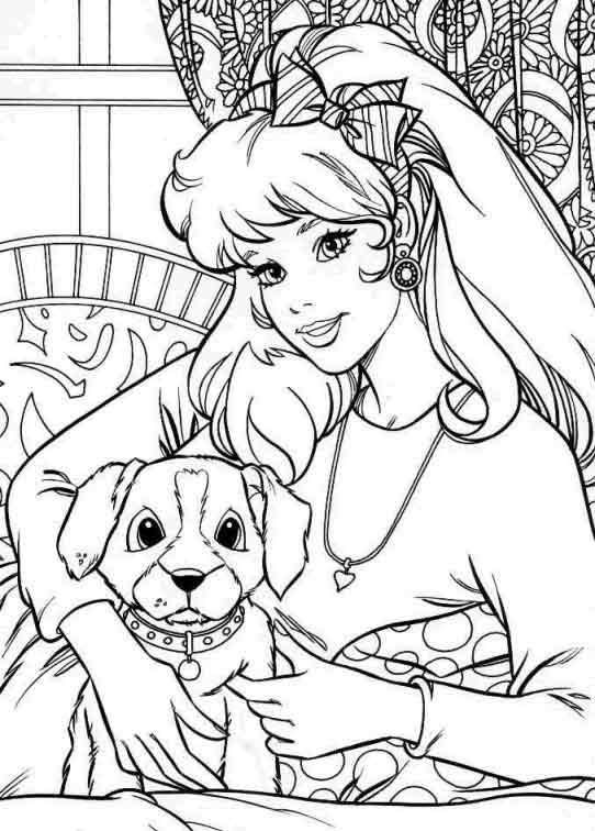 Dessin à colorier: Barbie (Dessins Animés) #27746 - Coloriages à Imprimer Gratuits