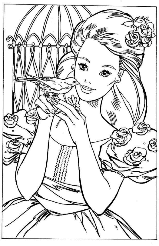 Dessin à colorier: Barbie (Dessins Animés) #27770 - Coloriages à Imprimer Gratuits