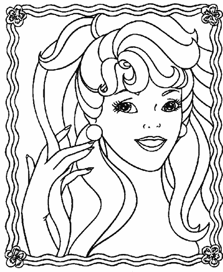 Dessin à colorier: Barbie (Dessins Animés) #27772 - Coloriages à Imprimer Gratuits