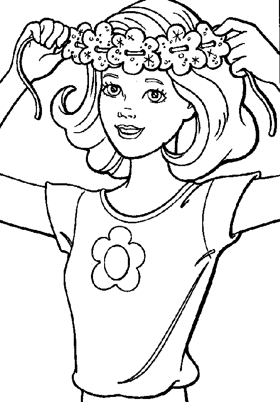 Dessin à colorier: Barbie (Dessins Animés) #27831 - Coloriages à Imprimer Gratuits