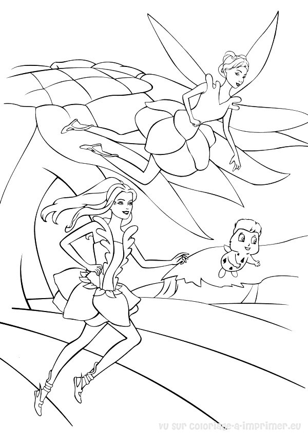 Dessin à colorier: Barbie (Dessins Animés) #27839 - Coloriages à Imprimer Gratuits