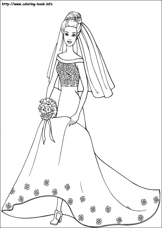 Dessin à colorier: Barbie (Dessins Animés) #27842 - Coloriages à Imprimer Gratuits