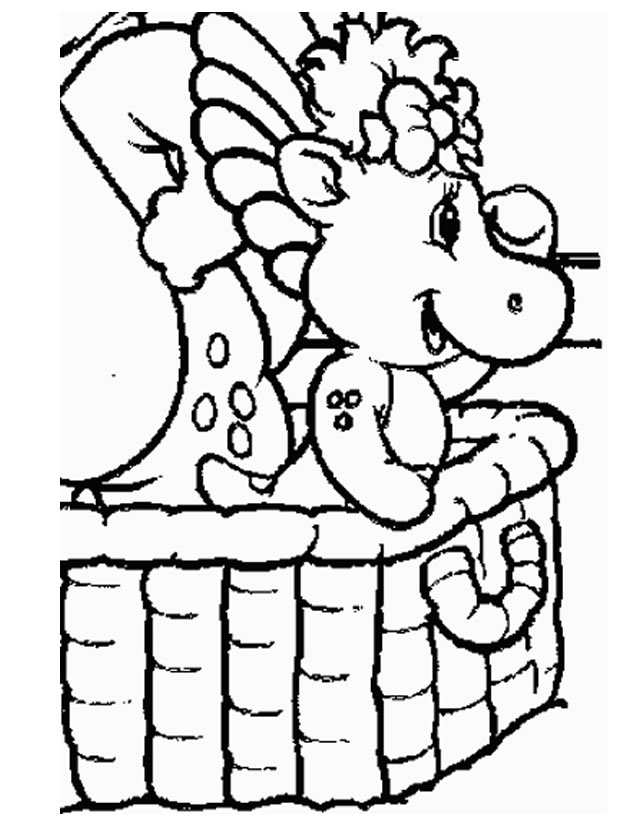Dessin à colorier: Barney et ses amis (Dessins Animés) #40928 - Coloriages à Imprimer Gratuits