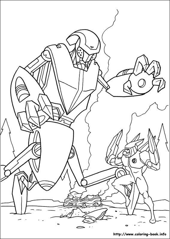 Dessin à colorier: Ben 10 (Dessins Animés) #40456 - Coloriages à Imprimer Gratuits