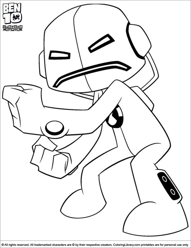 Dessin à colorier: Ben 10 (Dessins Animés) #40472 - Coloriages à Imprimer Gratuits