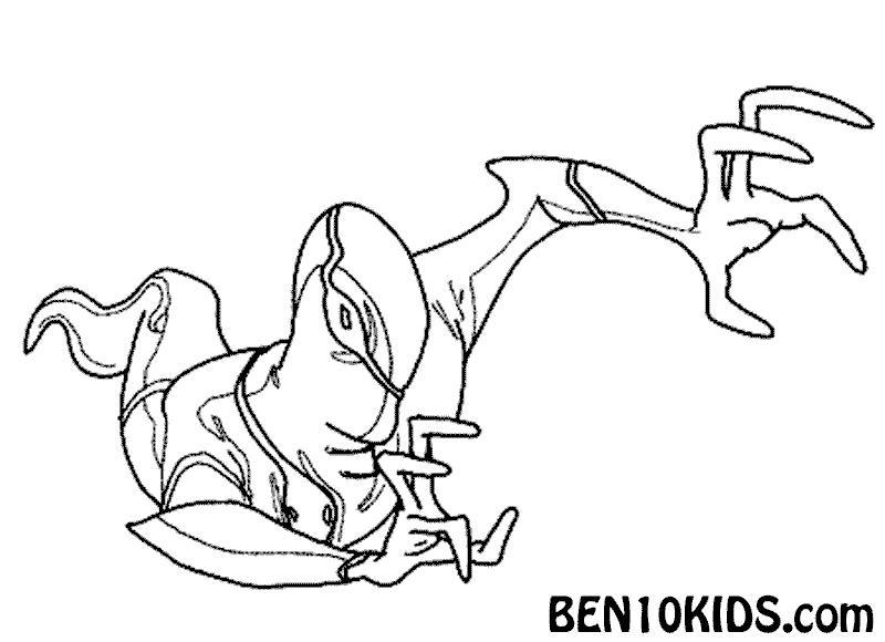 Dessin à colorier: Ben 10 (Dessins Animés) #40512 - Coloriages à Imprimer Gratuits