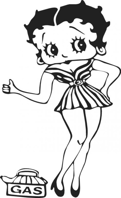 Coloriage Betty Boop 26010 Dessins Animés Album De