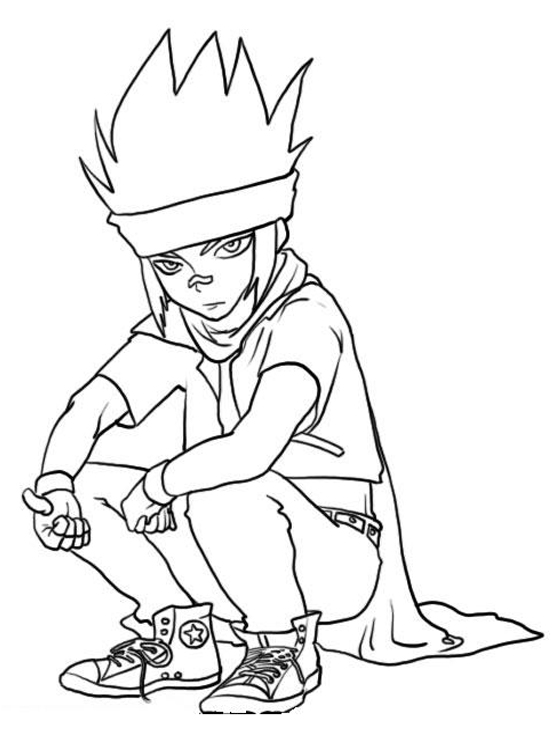 Dessin à colorier: Beyblade (Dessins Animés) #46798 - Coloriages à Imprimer Gratuits