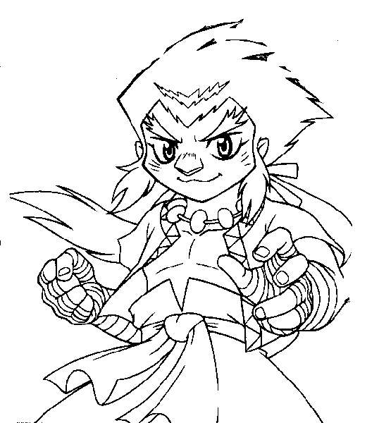 Dessin à colorier: Beyblade (Dessins Animés) #46802 - Coloriages à Imprimer Gratuits