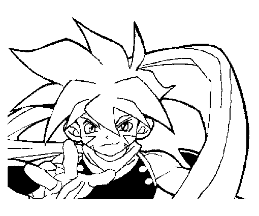 Dessin à colorier: Beyblade (Dessins Animés) #46814 - Coloriages à Imprimer Gratuits