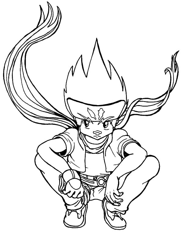 Dessin à colorier: Beyblade (Dessins Animés) #46913 - Coloriages à Imprimer Gratuits