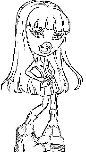 Dessin à colorier: Bratz (Dessins Animés) #32618 - Coloriages à Imprimer Gratuits