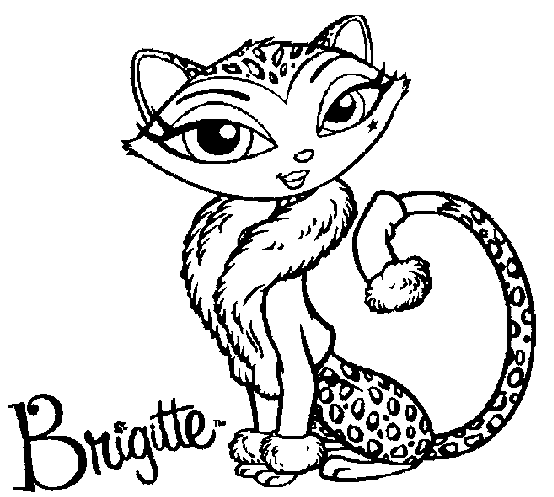 Dessin à colorier: Bratz (Dessins Animés) #32650 - Coloriages à Imprimer Gratuits