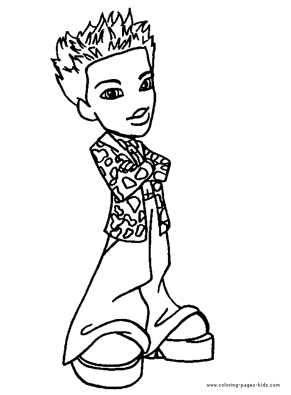 Dessin à colorier: Bratz (Dessins Animés) #32660 - Coloriages à Imprimer Gratuits