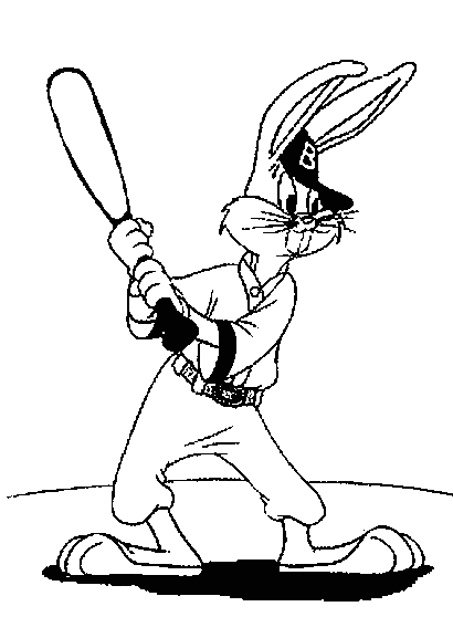 Dessin à colorier: Bugs Bunny (Dessins Animés) #26491 - Coloriages à Imprimer Gratuits