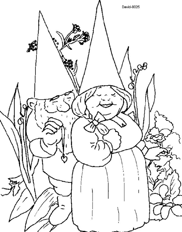 Dessin à colorier: David le Gnome (Dessins Animés) #51256 - Coloriages à Imprimer Gratuits