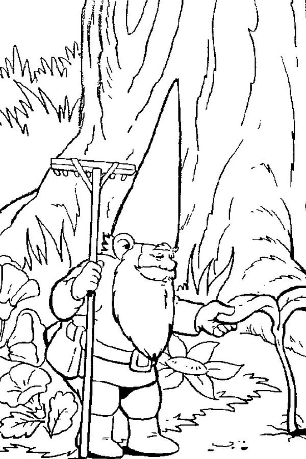 Dessin à colorier: David le Gnome (Dessins Animés) #51374 - Coloriages à Imprimer Gratuits
